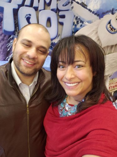 Our first picture as a couple 