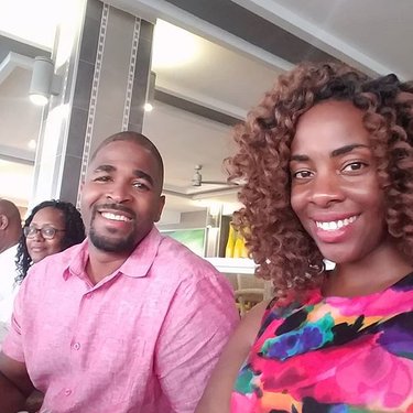 In Jamaica for the Nelms wedding.