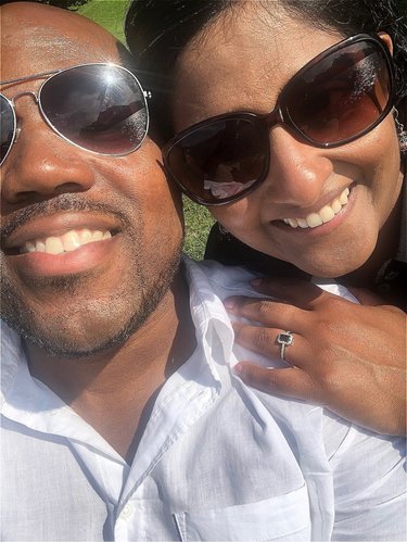 The day we got engaged!