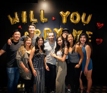 The proposal at The Westin St. Francis in San Francisco, CA.