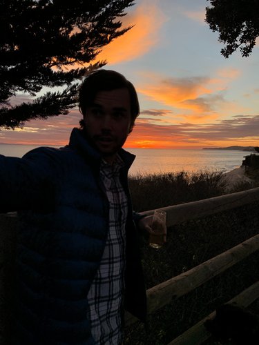 Sunset in Summerland