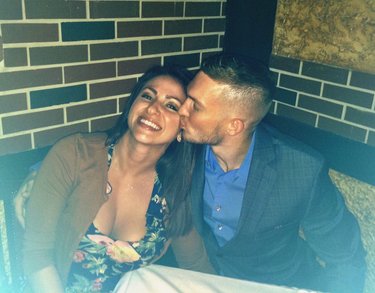 Sarah’s 26th Birthday - among other things, Brett  gifted her a key to their first shared home. :) (It was Gator themed)