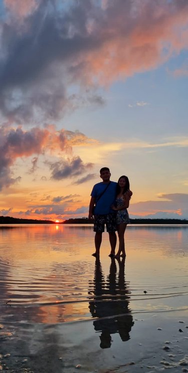 Sunset Watching in Belitung, Indonesia