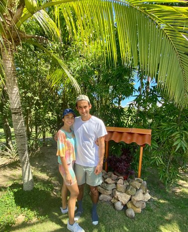 Having fun at the beach during the lockdowns!