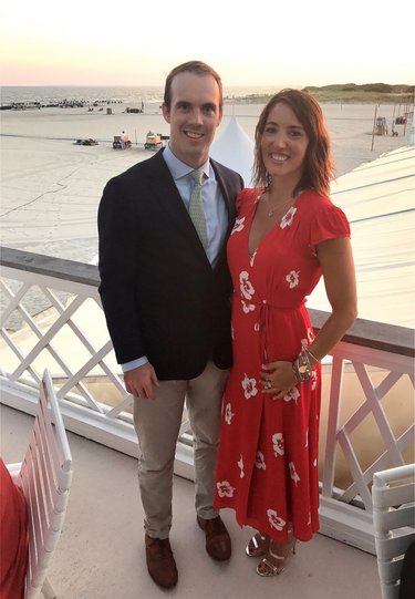 Kari's first Three Families Dinner at Lawrence Beach Club.