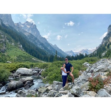 From our trip to Yellowstone with our officiant, Ali!
