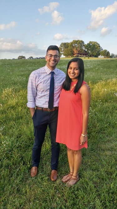 Attending the Miller's wedding in Lewisburg, WV