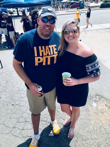 Oh look, we're at another WVU football game obviously.... #thatshirt