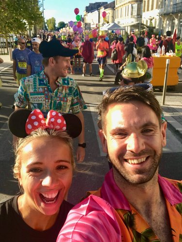 September 2018.  Marathon du Medoc!