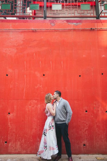 Engagement photos while in Hong Kong