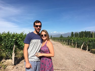 Wine tour day and delicious lunch at Ruca Malen in Mendoza, Argentina