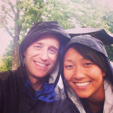 Minnesota State Fair in the rain