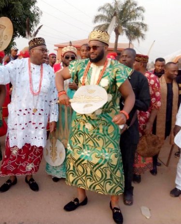 My chieftancy ceremony - Chudi