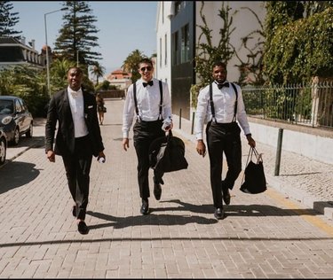 Groom's man duty! - Chudi