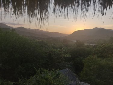 View from Hotel room outside of Tayrona