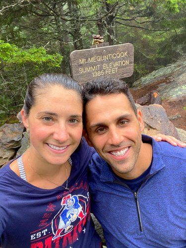 Mt. Megunticook in Maine. July 2020
