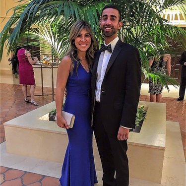 Orlando for a wedding. Andreina met the rest of the Emory crew.