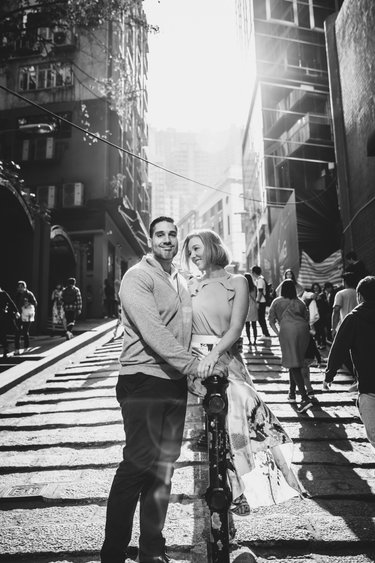 Engagement photos while in Hong Kong
