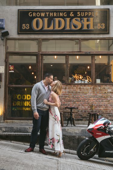 Engagement photos while in Hong Kong