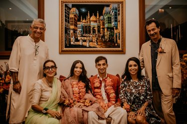 Engagement ceremony at the Otaloras in March 2022