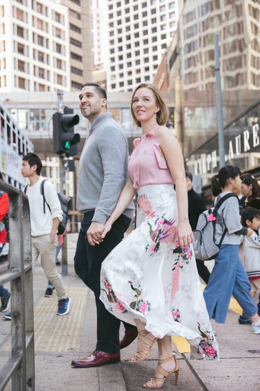 Engagement photos while in Hong Kong