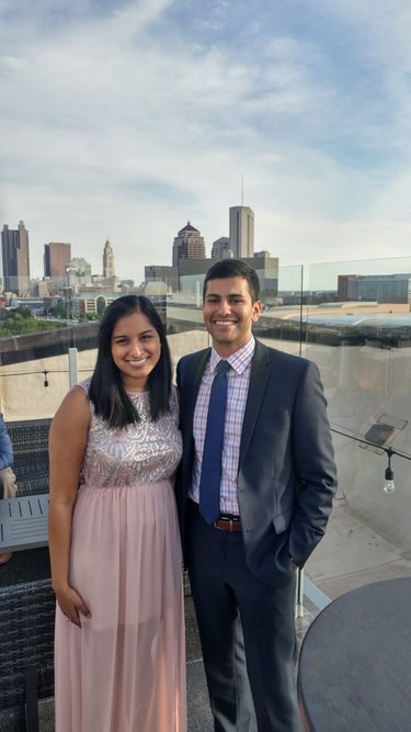 Attending the Griggs' Wedding in Columbus