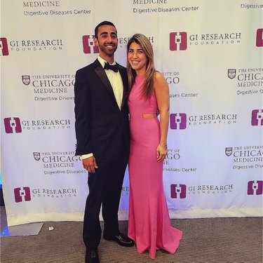 Girf Ball 2017. First time Andreina was meeting a big part of the Emory crew.