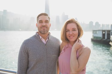 Engagement photos while in Hong Kong
