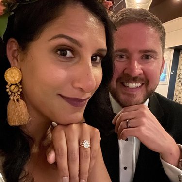 Elopement Dinner Selfie! July 2021