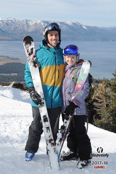 One of our many Tahoe ski trips, this one is at Heavenly ski resort in South Lake Tahoe, CA