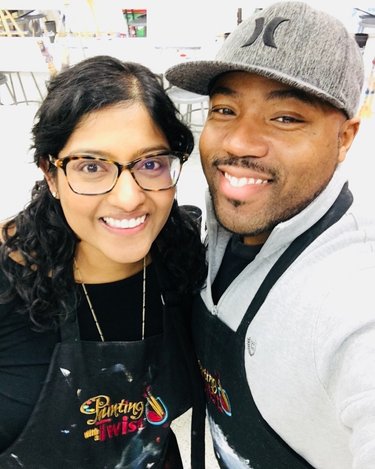 Painting with a twist in Dallas!