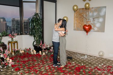 The proposal at The Westin St. Francis in San Francisco, CA.
