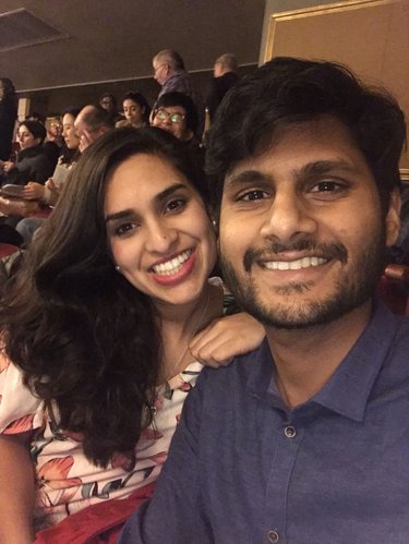 Watching an opera at Hill Auditorium!