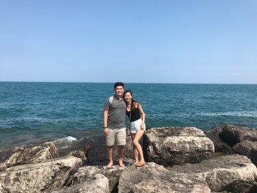 Strolling Down Lakeshore Drive