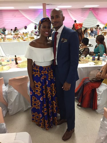 2017 Columbus, Ohio. Traditional Nigerian Ceremony for the Mashas