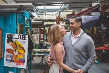 Engagement photos while in Hong Kong