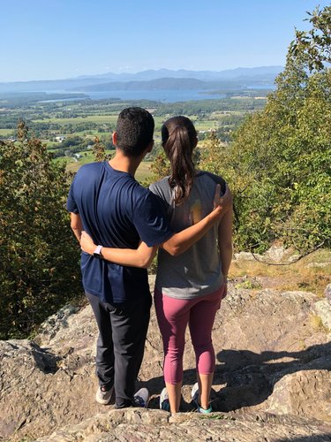 Mount Philo State Park in Vermont. September 2019