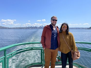Ferry island hopping in Seattle!