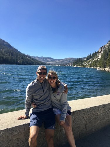 Lake Tahoe, NV with Stanford friends before school started!