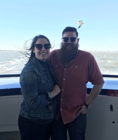 2018 - Visit to Charleston for Katie's 30th Birthday. Heading out to Fort Sumter!