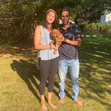 The day we picked up Scarlett. September 2020.