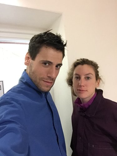 Honorary runner up for our save the date picture. 