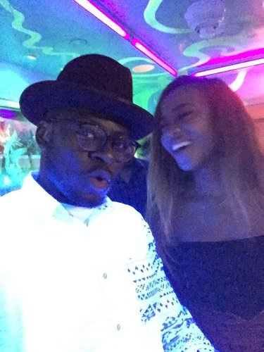 Some random night grove in South Beach Miami