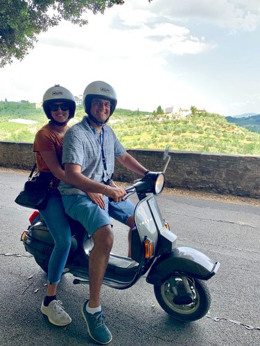 Scooting around Florence