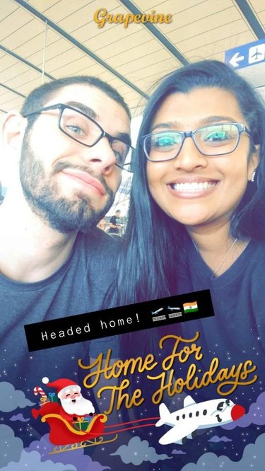 Trying not to think about the 16-hour flight ahead