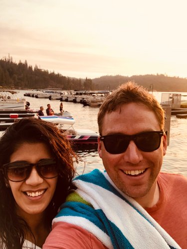 Jet Skiing on Bass Lake