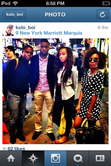 When we got back together - see as I dressed like boi Alinko smh