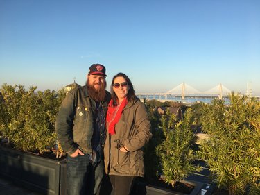 2019 - Visit to Charleston. After we decided to get married in Charleston, we went to look at wedding venues with Katie's mom. 