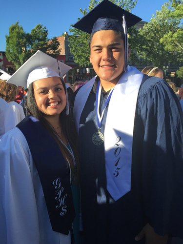 GP Graduation for Emma & Mosese 2015