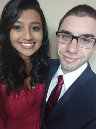 A rare time we're dressed up